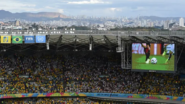 Estadio Mineirao. Belo Horizonte.