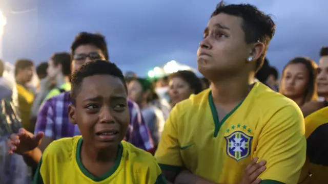 Derrota de Brasil ante Alemania