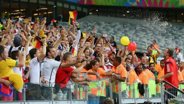 Немецкие болельщики