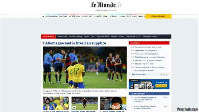 Le Monde (Reproduction)