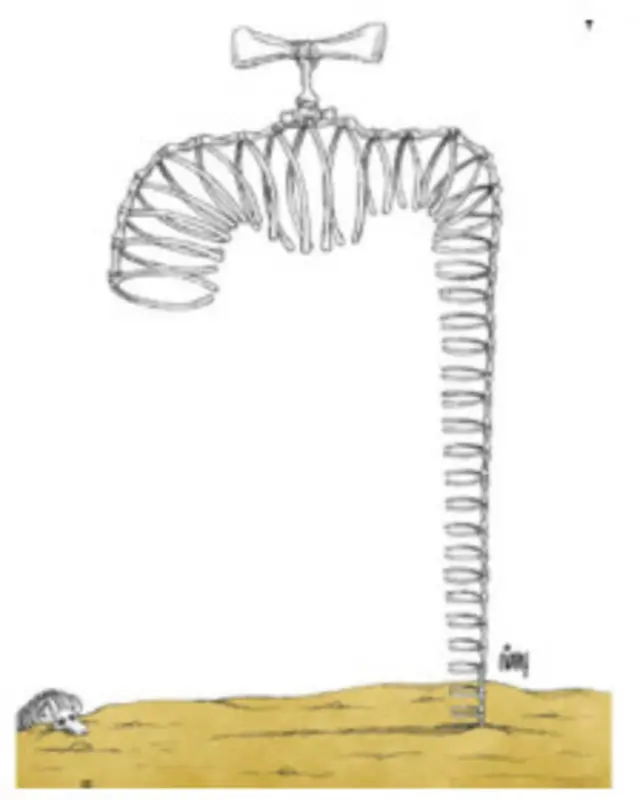 کارتون پیام برومند، شرق