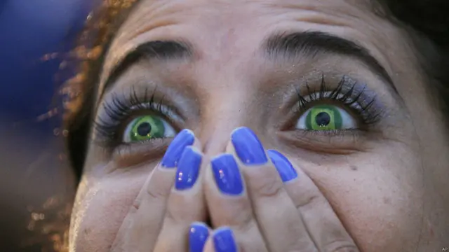 برازیل کے شائقین کے لیے جرمنی کے پے در پے گول کسی صدمے سے کم نہیں تھے