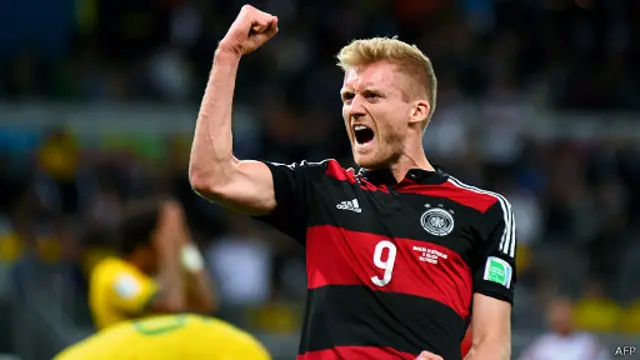 بدى واضحا رغبة ألمانيا في تسجيل مزيد من الأهداف