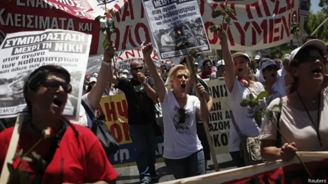 Несмотря на постепенный выход из кризиса, акции протеста в Греции не заканчиваются
