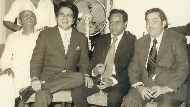 پران، دلیپ کمار اور راج کپور