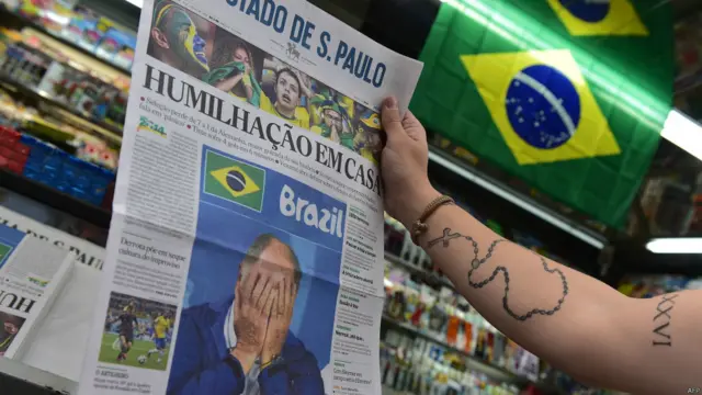 Brasil despertó para comprobar que su peor pesadilla había sido una realidad. La dolorosa derrota ante Alemania 7-1 permanecerá en la memoria de cada uno de los aficionados brasileños.