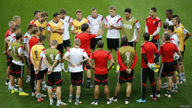 Seleção alemã | Crédito: Reuters