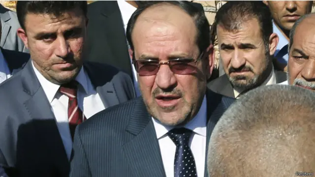 المالكي: "لا نستطيع التزام الصمت بينما تتحول اربيل الى مقر لداعش والبعث والقاعدة"