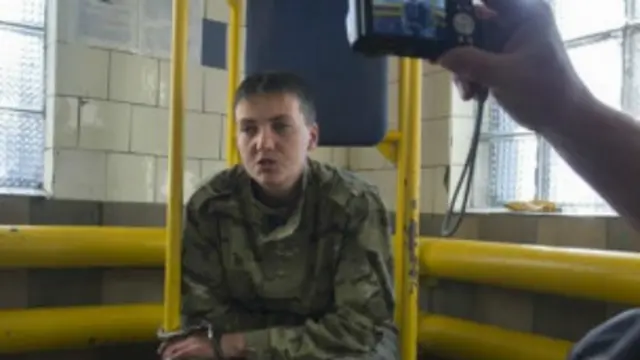 قالت ناديا إنها كانت تدافع عن وحدة أوكرانيا