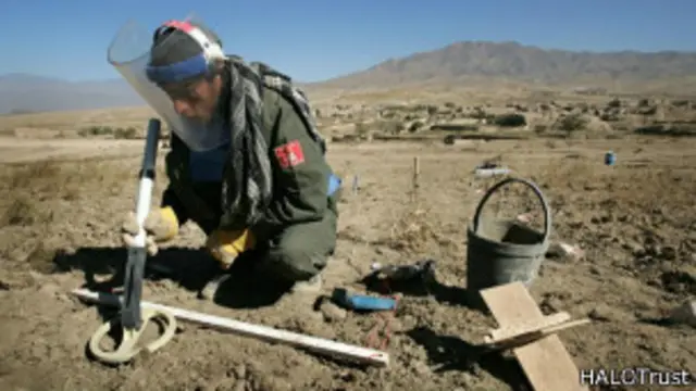 انفجار مین هنوز یکی از عوامل عمده تلفات غیرنظامیان در افغانستان است