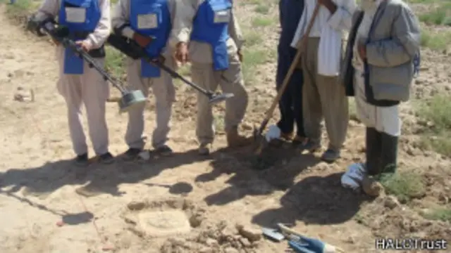 د هالو ټرست په نامه د ماین پاکۍ دغه مؤسسه له نژدې ۱۶ کلونو راهیسې افغانستان کې فعالیت کوي.