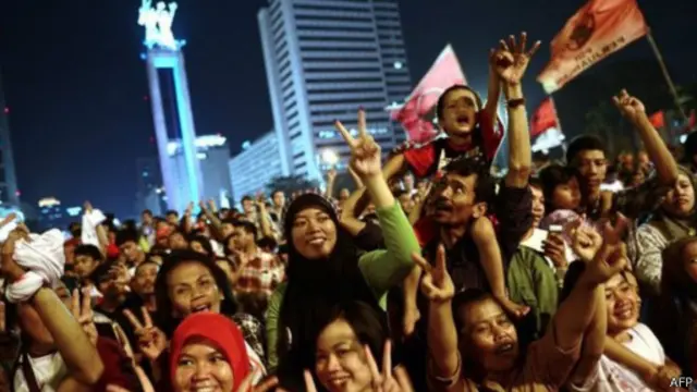 الرئيس الإندونيسي طالب كلا المرشحين بإظهار ضبط النفس وعدم حشد الجماهير في الشوارع