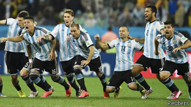 Jugadores de Argentina