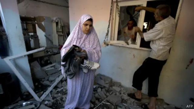 حملات هوایی اسرائیل به غزه خسارات و تلفات سنگینی به غیرنظامیان وارد کرده است