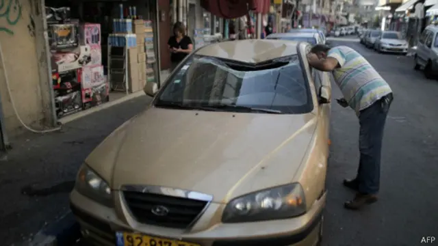 شبه نظامیان فلسطینی برخی نقاط شهری اسرائیل را هدف موشک‌پرانی قرار داده‌اند