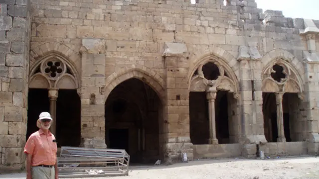 قلعہ الحصن کا ایک منظر