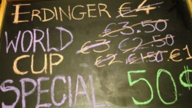 آخر میں بیئر کا ایک گلاس چپس کے پیکٹ سے سستا ہو گیا تھا