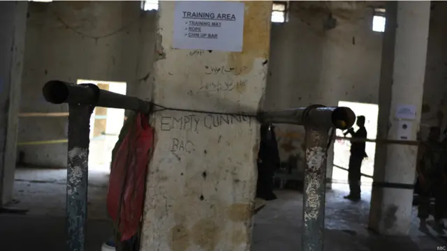 میران شاہ میں دھماکہ خیز مواد تیار کرنے کی ایک فیکٹری میں جسمانی ورزش کا بندوبست بھی تھا۔