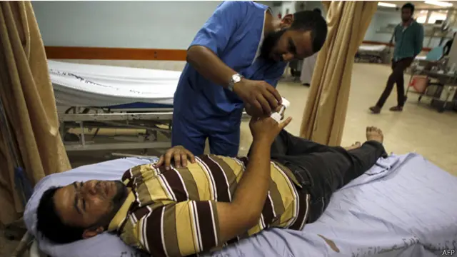 مستشفيات غزة تعمل باقصى طاقاتها ولا تعامل الا مع الحالات الطارئة