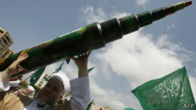 Демонстрация в поддержку палестинцев в Ливане