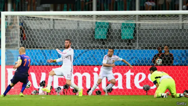 Gol de Robben a España