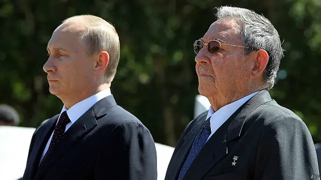 Putin y Castro