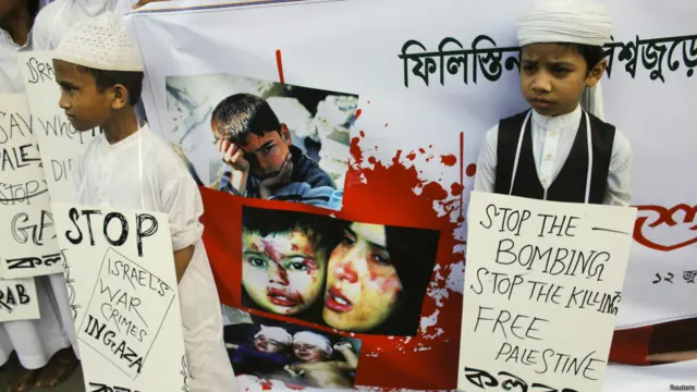 ग़ज़ा में तबाही