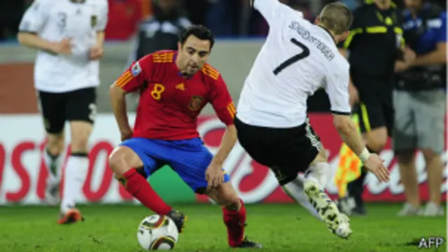 Semifinales de Sudáfrica 2010: Alemania vs. España