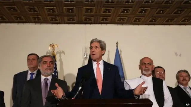 ووٹوں کی دوبارہ گنتی کابل میں کی جائے گی