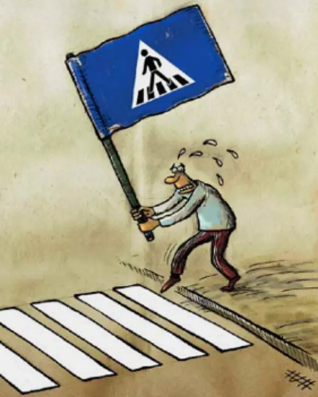 کارتون محسن ظریفیان، شهروند