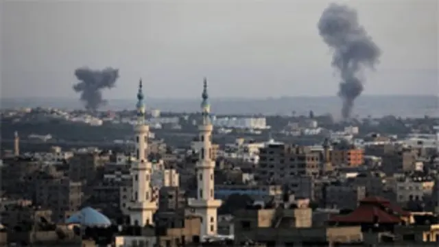 Взрывы в Газе