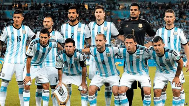 Selección argentina (foto: AP)