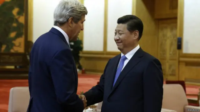 Esta semana Xi recibió a Kerry.