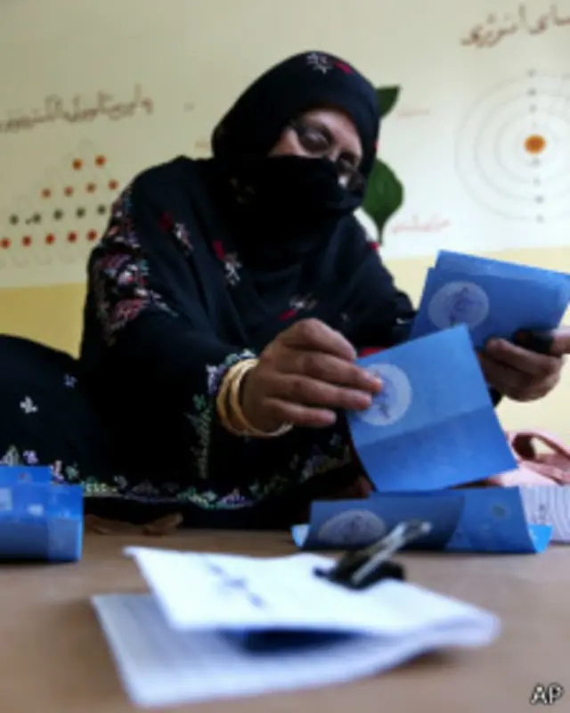 روند بررسی آرای دور دوم انتخابات ریاست جمهوری افغانستان آغاز شد