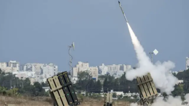 Hệ thống ̣đánh chặn tên lửa Iron Dome của Israel đã hoạt động hiệu quả
