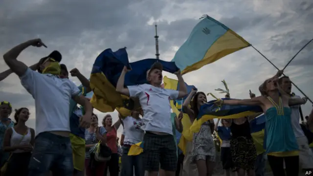 Протест на Украине