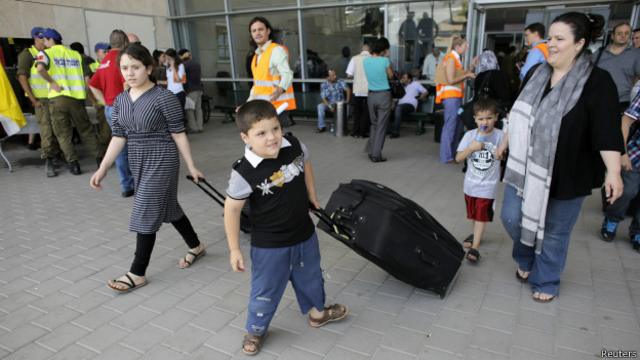эвакуация палестинцев