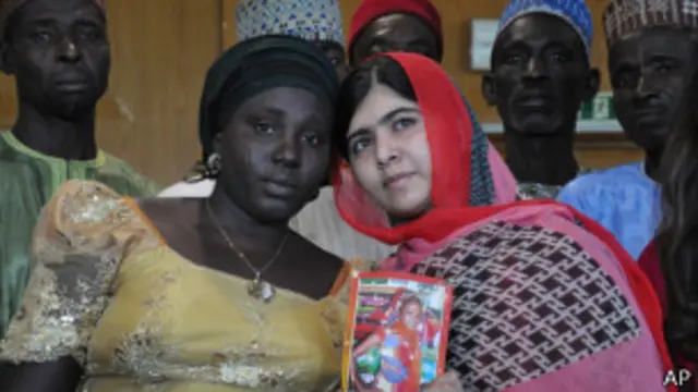 ပြန်ပေးဆွဲခံ ကျောင်းသူတွေရဲ့ မိသားစုတွေနဲ့ တွေ့ခဲ့တဲ့ မာလာလာ