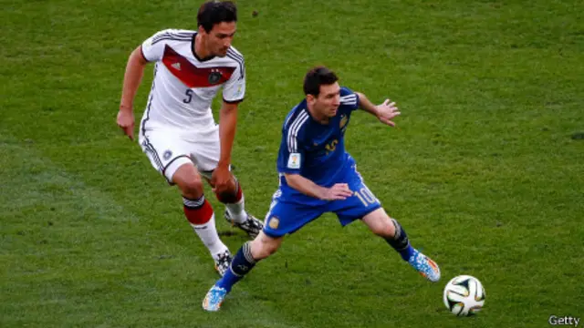 德國與阿根廷隊員