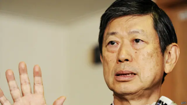 日本自民党副总裁高村正彦（资料图片）