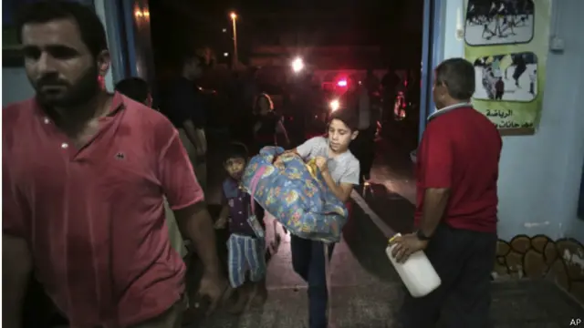 ग़ज़ा विस्थापित