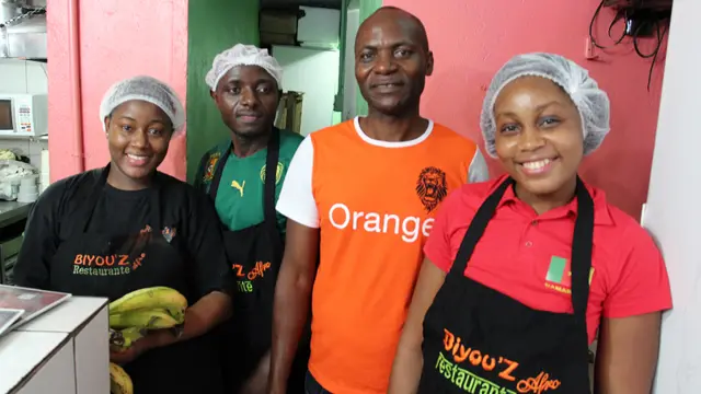 "ilikuwa vigumu sana kwetu kaunza biashara hii. Wakati mwingine huna nyaraka zinazotakikana, pesa na gharama au hata uzoefu wa kazi. Inachukua muda, kufanya kazi muda wa kupitia masaibu na pia muda wa kupata faida. Lakini sasa tuko vizuri sana,'' Bwana Macaia aliongeza kusema. 