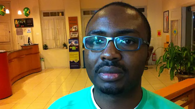 Ifeanyi Okafor, kutoka Nigeria, ni mhandisi katika kampuni ya kuchimba mafuta. "ninaishi eneo linaljulikana kama Macae karibu na Rio de Janeiro. Nimeishi hapo kwa miaka miwili. Ni mara ya kwanza kwangu kufanya kazi nje ya Afrika. Nimefurahi sana na nina marafiki wengi sana hapa Brazil.'' 