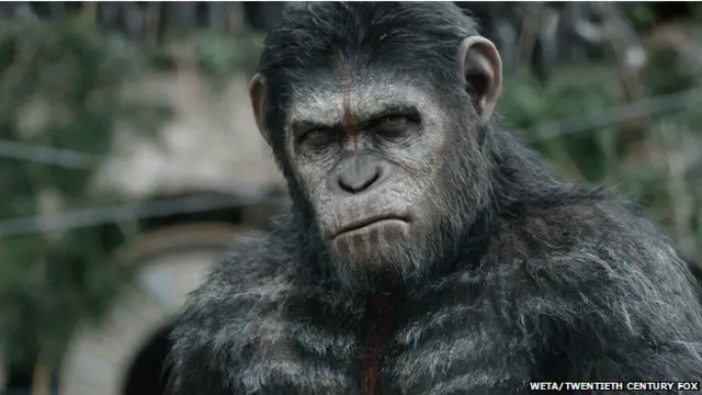 Dawn of the Planet of the Apes merupakan lanjutan film Rise of the Planet of the Apes (2011).