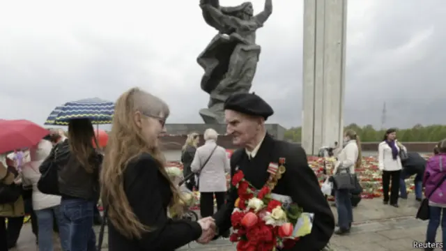 Празднование Дня Победы в Риге, 9 мая 2014 года