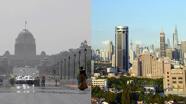 Nueva Delhi y Shanghái