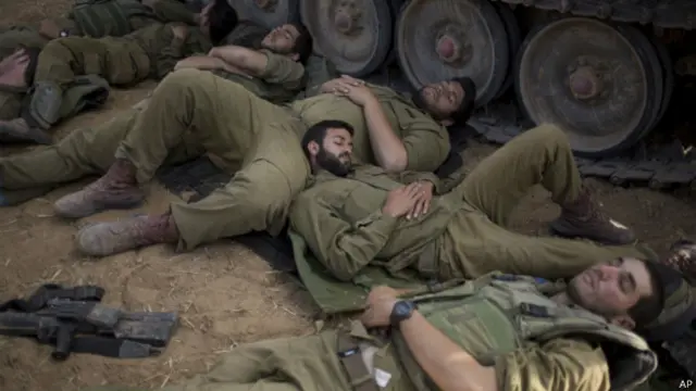 Спящие израильские солдаты