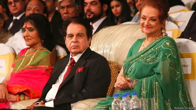 वैजयंती माला, दिलीप कुमार, सायरा बानो