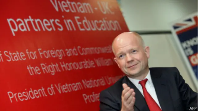 William Hague đã thúc đẩy mạnh 'xuất khẩu giáo dục' của Anh sang Việt Nam