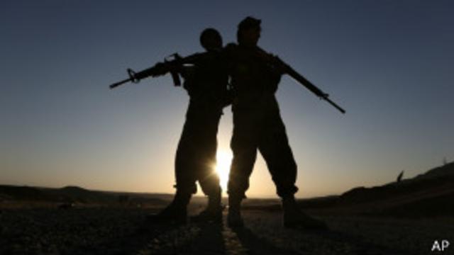 Солдаты афганской армии